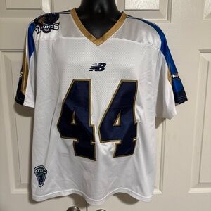 Vintage Charlotte Hounds Lacrosse Jersey player Worn Schmidt #44 sz L